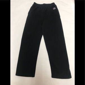 Vintage Champion boys medium black sweatpants